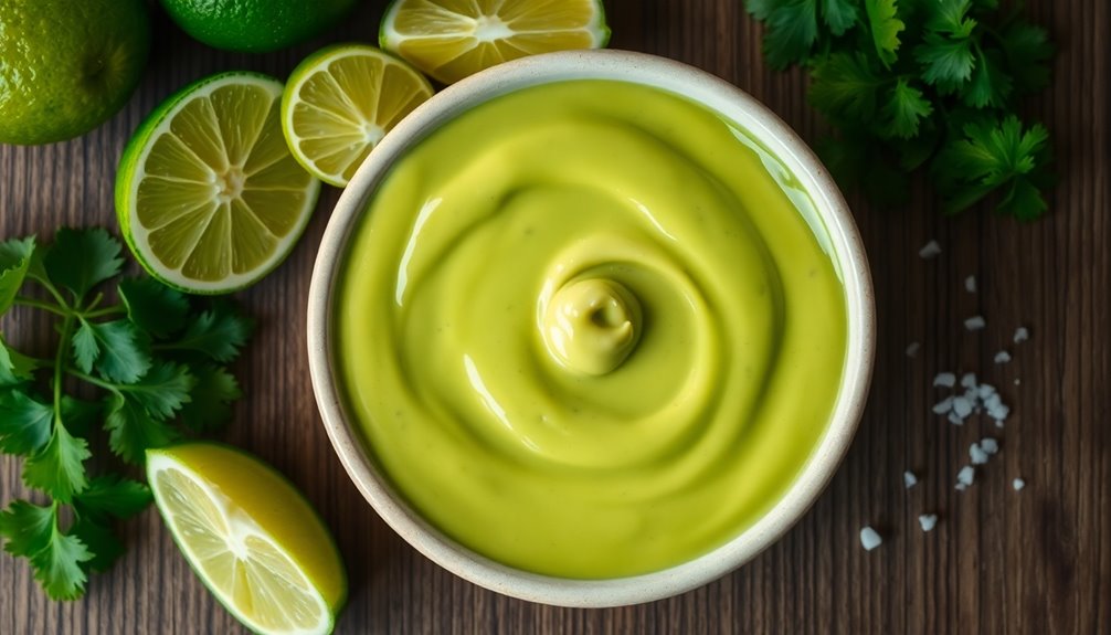 avocado enhances sauce flavor