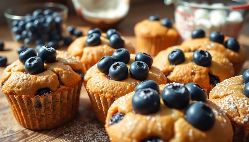 bake fluffy muffins easily