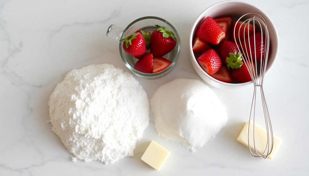 baking a delicious dessert