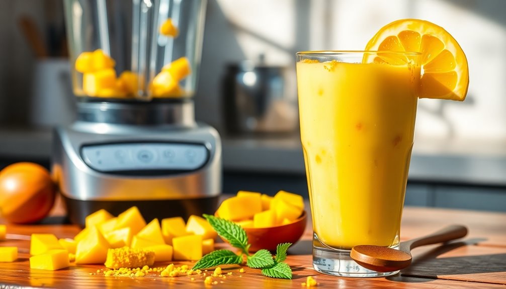 blend fruits for smoothie