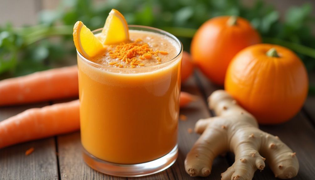 Carrot Ginger Immunity Smoothie