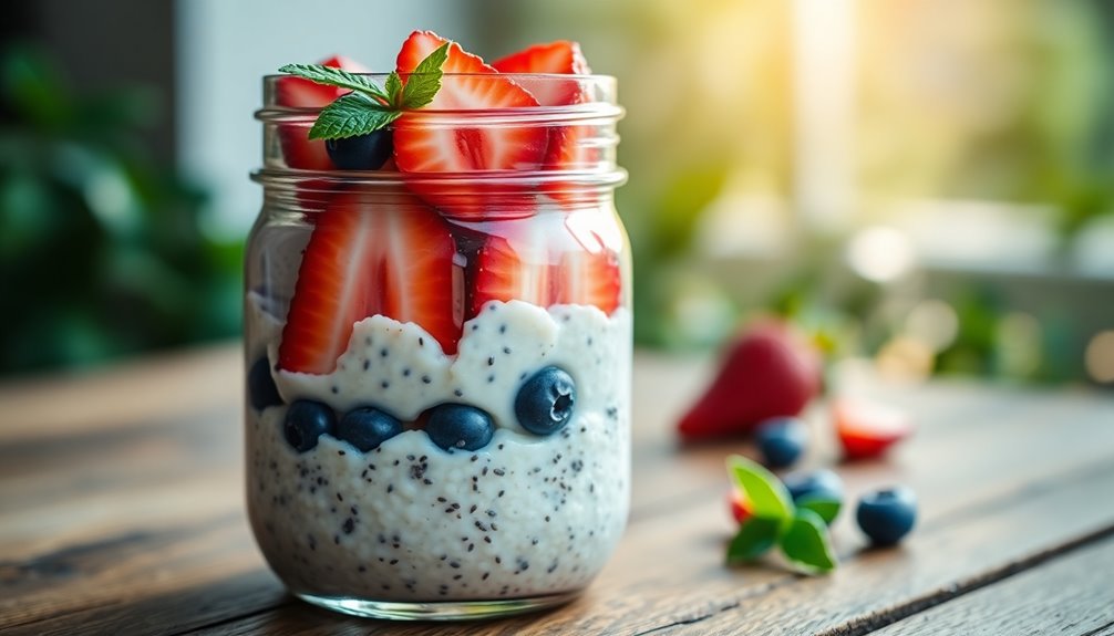 Mason Jar Overnight Oats