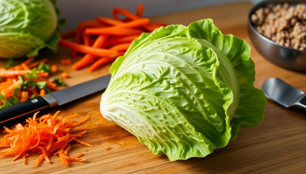 chopping salting fermenting cabbage