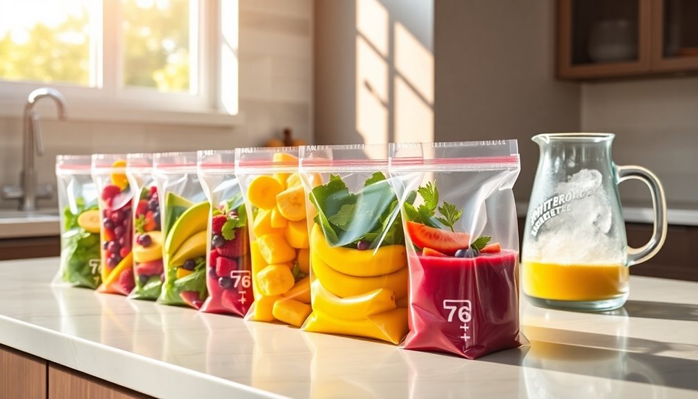 convenient storage for smoothies