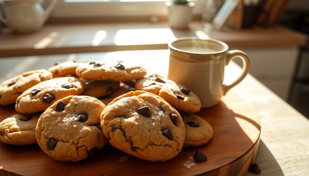 cookie baking and sharing