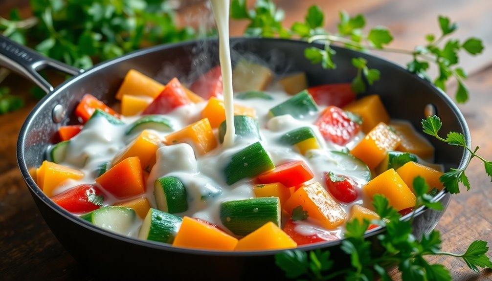 cooking a delicious stir fry