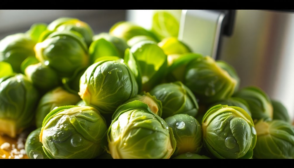 cooking brussels sprouts dinner