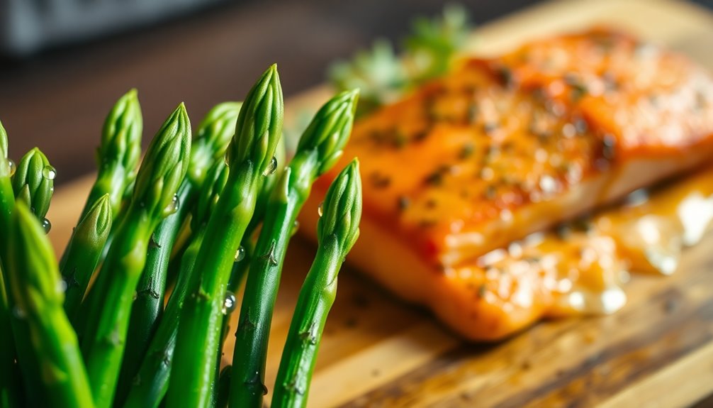 cooking fresh spring vegetables