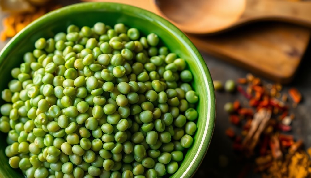 cooking lentils for dinner