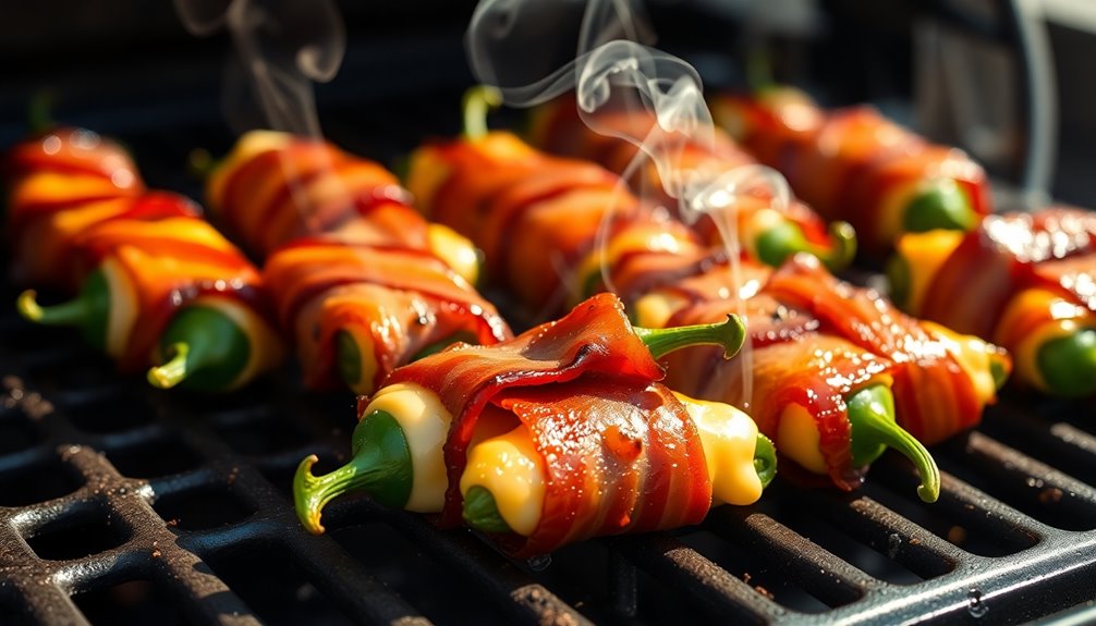 cooking over open flame