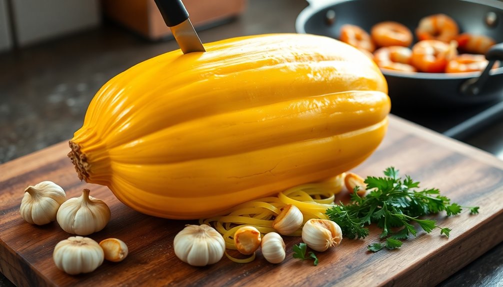 cooking with spaghetti squash