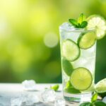 Low-Calorie Cucumber Lime Cooler