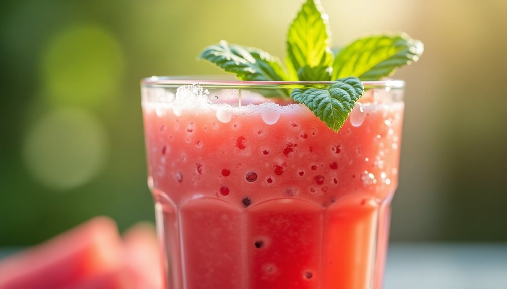 Watermelon Mint Refreshing Smoothie