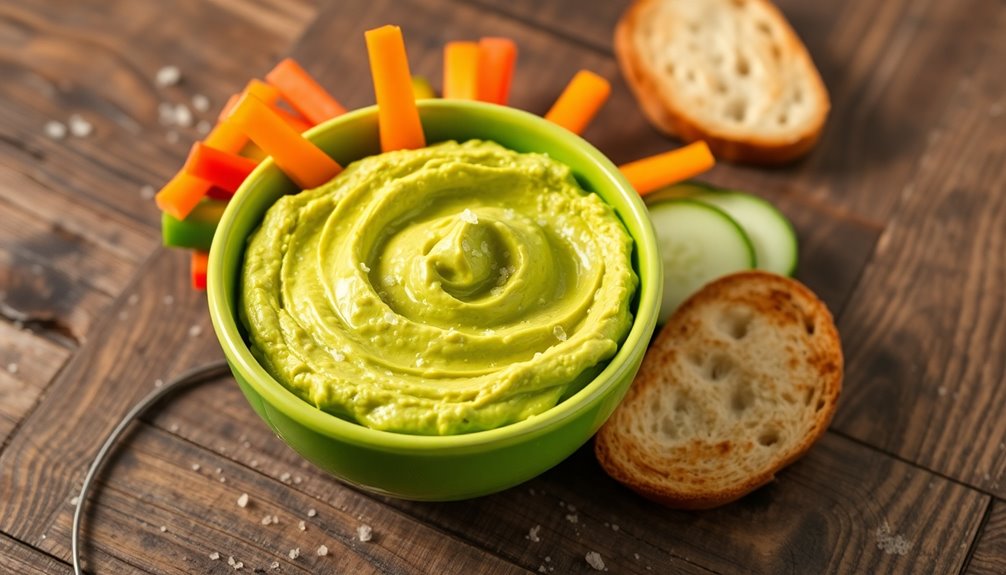 creamy avocado dip recipe