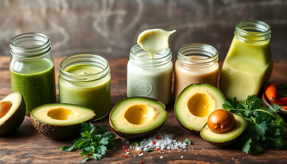 creamy avocado dressing recipes