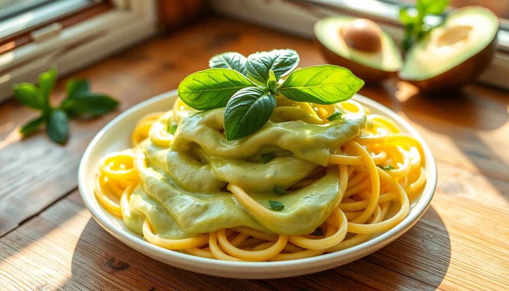 creamy avocado pasta sauces