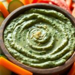 Keto Spinach Dip With Veggies