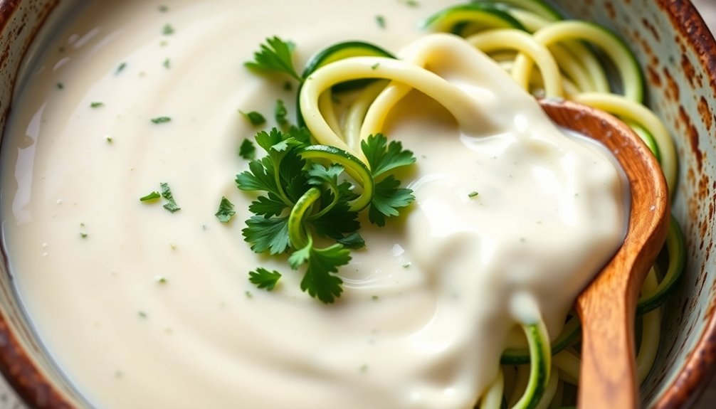 creamy sauce without dairy