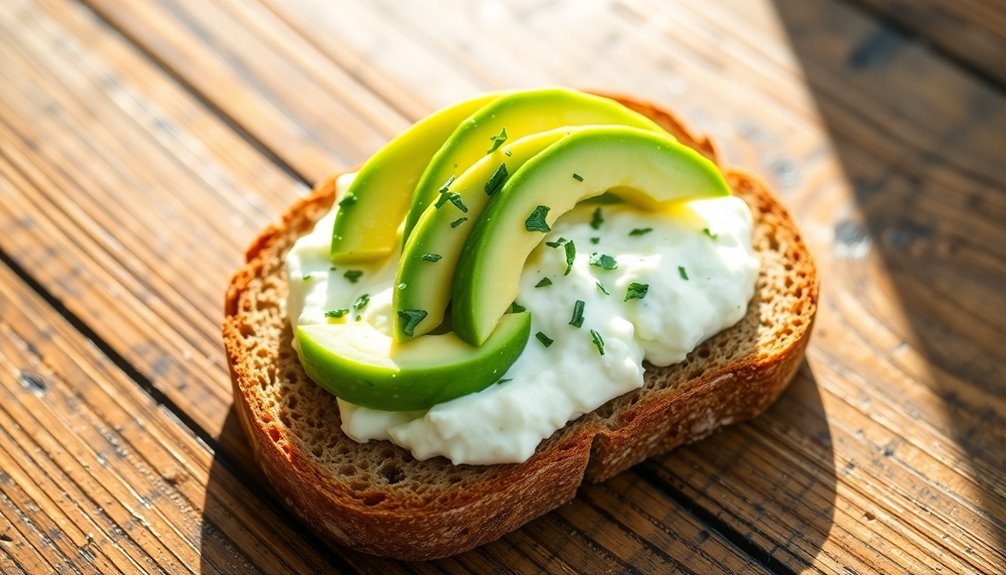 Cottage Cheese and Avocado Toast