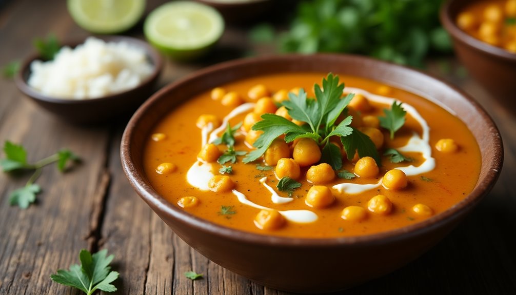 Chickpea Curry With Coconut Milk