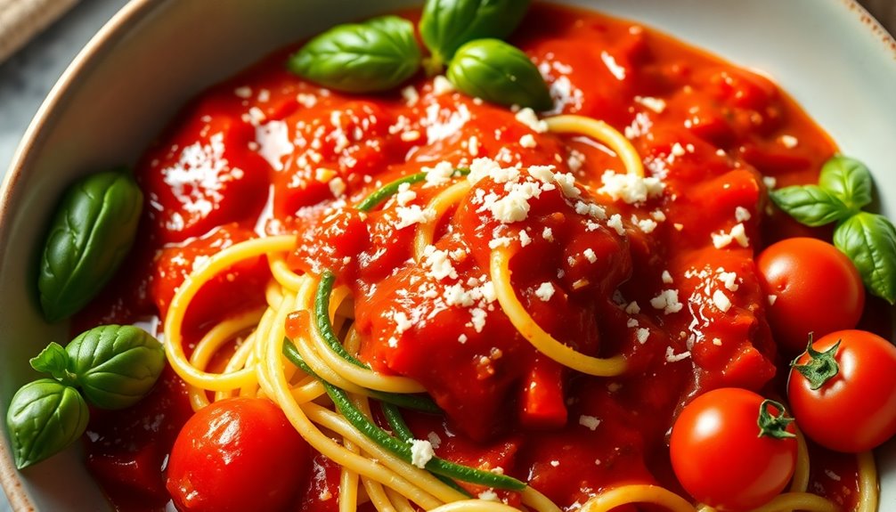 creating a flavorful pasta sauce