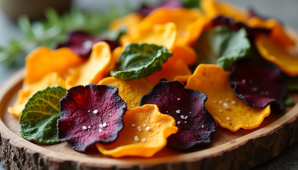 Air-Fryer Veggie Chips