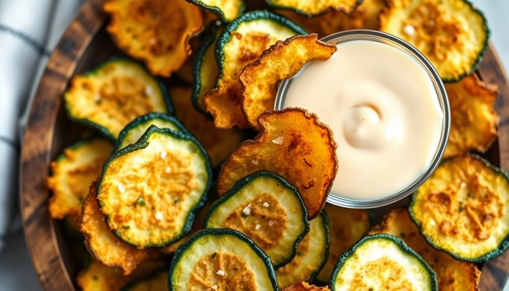 crispy homemade zucchini snacks