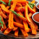 Air-Fried Sweet Potato Fries