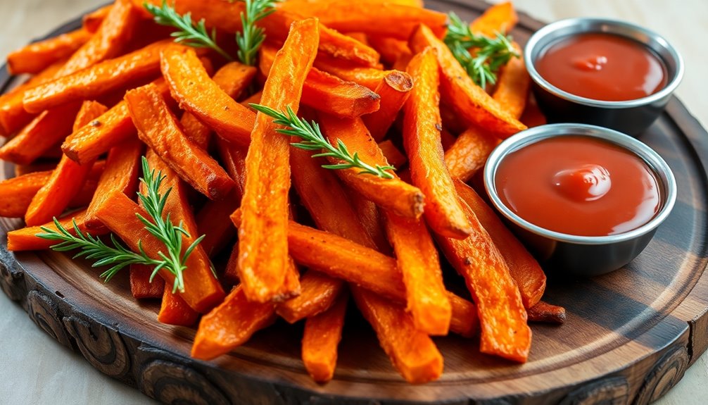 Air-Fried Sweet Potato Fries