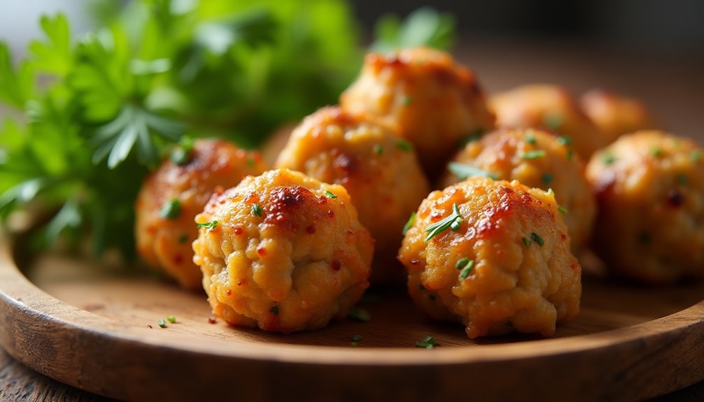 Air-Fried Turkey Meatballs