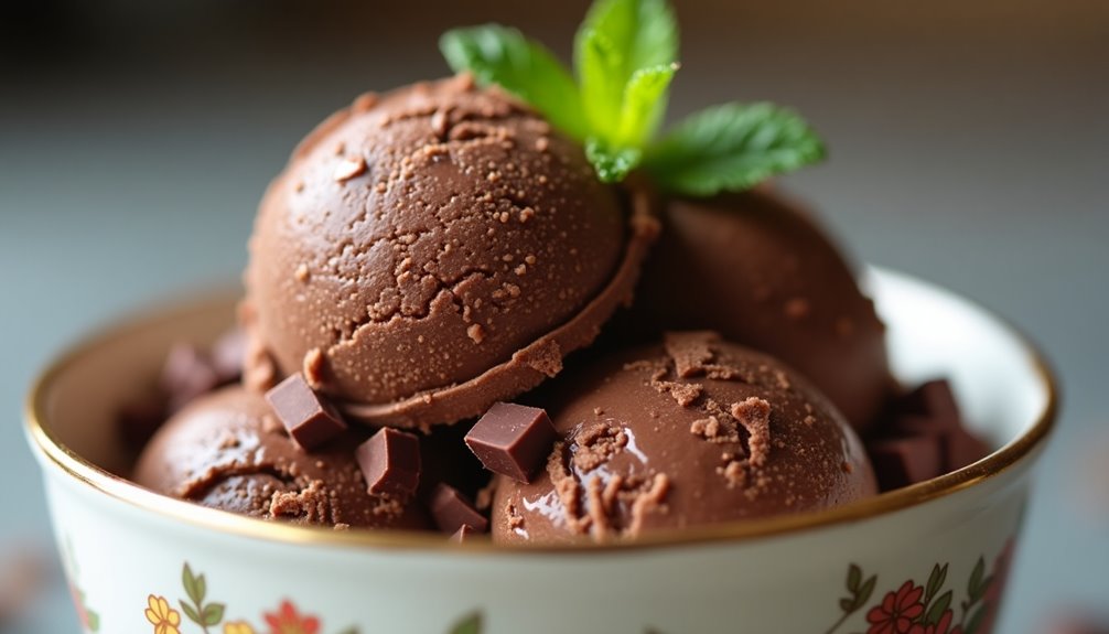 Sugar-Free Chocolate Ice Cream