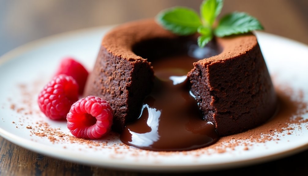 Sugar-Free Chocolate Lava Cake