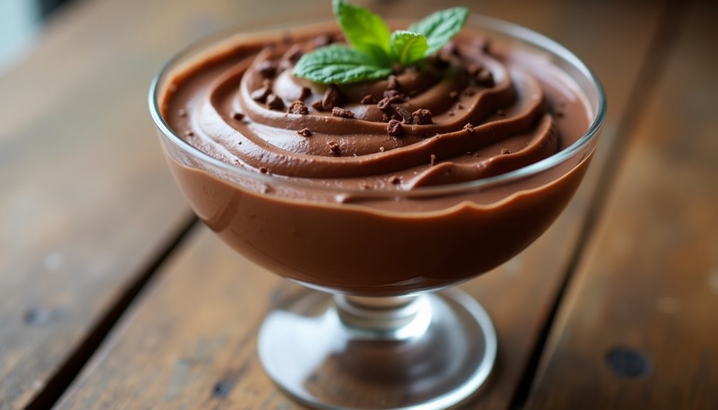 Keto Chocolate Avocado Mousse