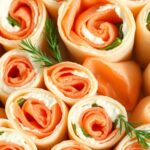 Smoked Salmon and Cream Cheese Wraps