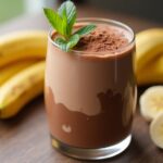 Chocolate Banana Smoothie With Protein Powder