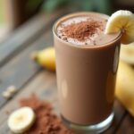 Chocolate Banana Smoothie With Protein Powder