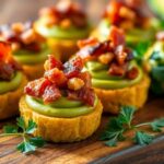 Avocado and Bacon Bites