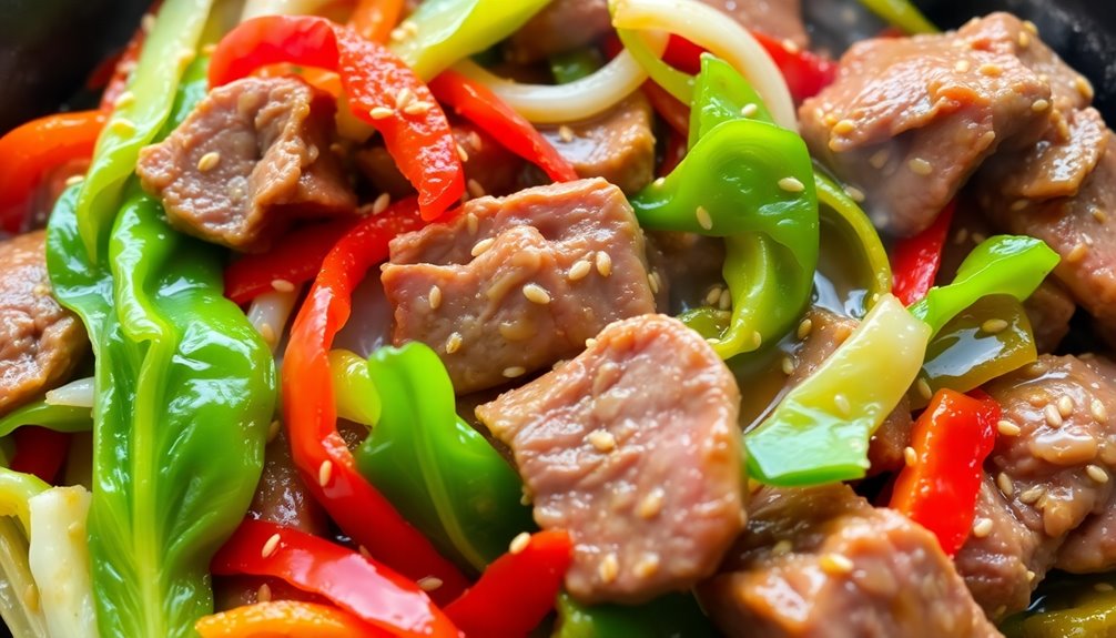 Beef and Cabbage Stir-Fry