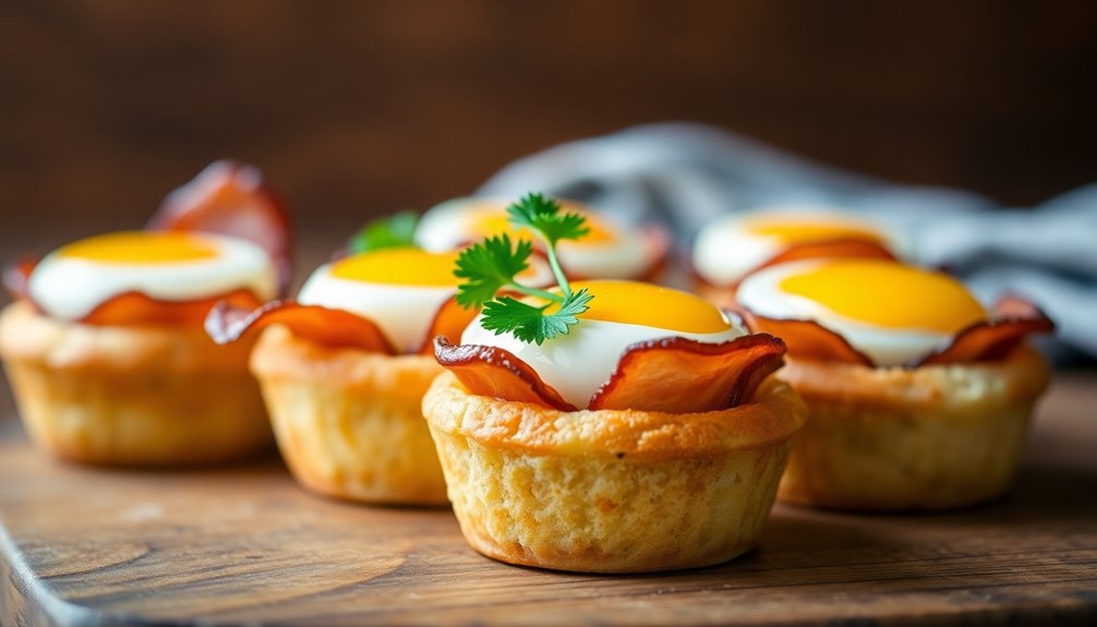 Turkey Bacon and Egg Muffins