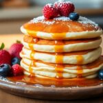 Protein Pancakes With Maple Syrup