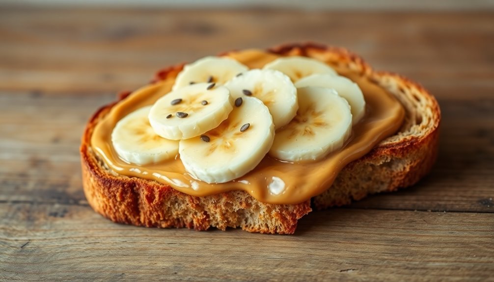 delicious breakfast with fruit