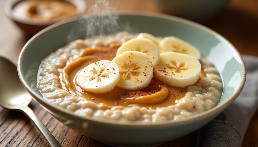 Peanut Butter and Banana Oats