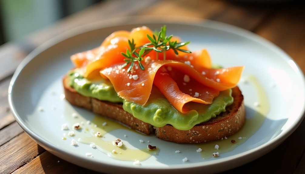 Smoked Salmon & Avocado Toast