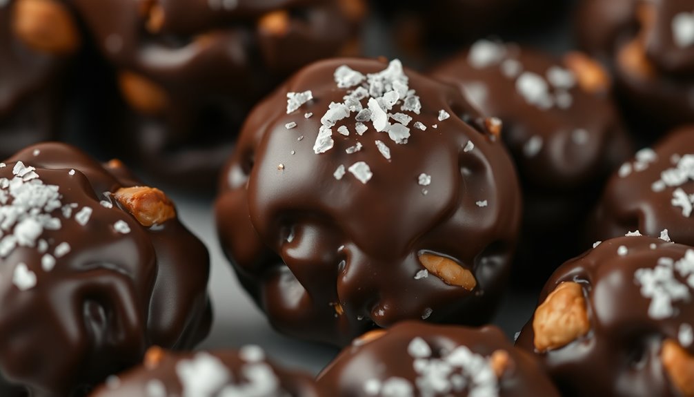 Low-Carb Chocolate Peanut Clusters