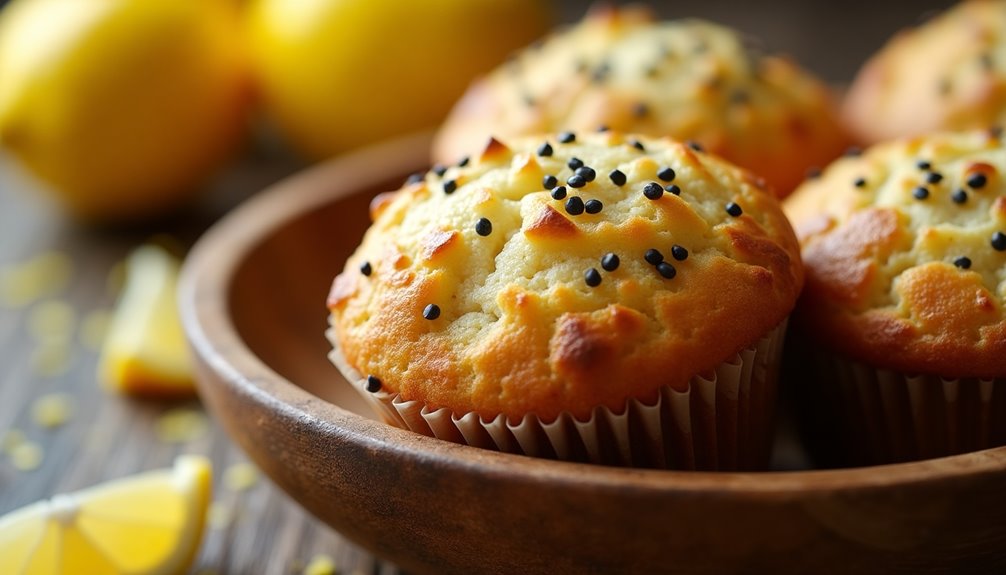 Lemon Poppy Seed Muffins