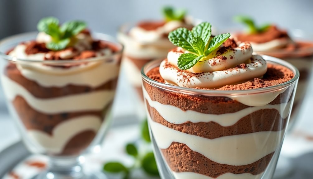 Low-Carb Tiramisu Cups