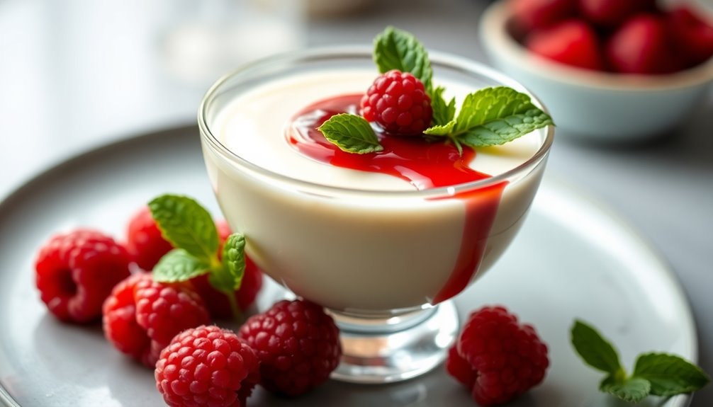 Sugar-Free Vanilla Panna Cotta