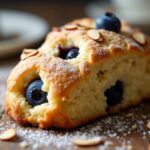 Blueberry Almond Scones