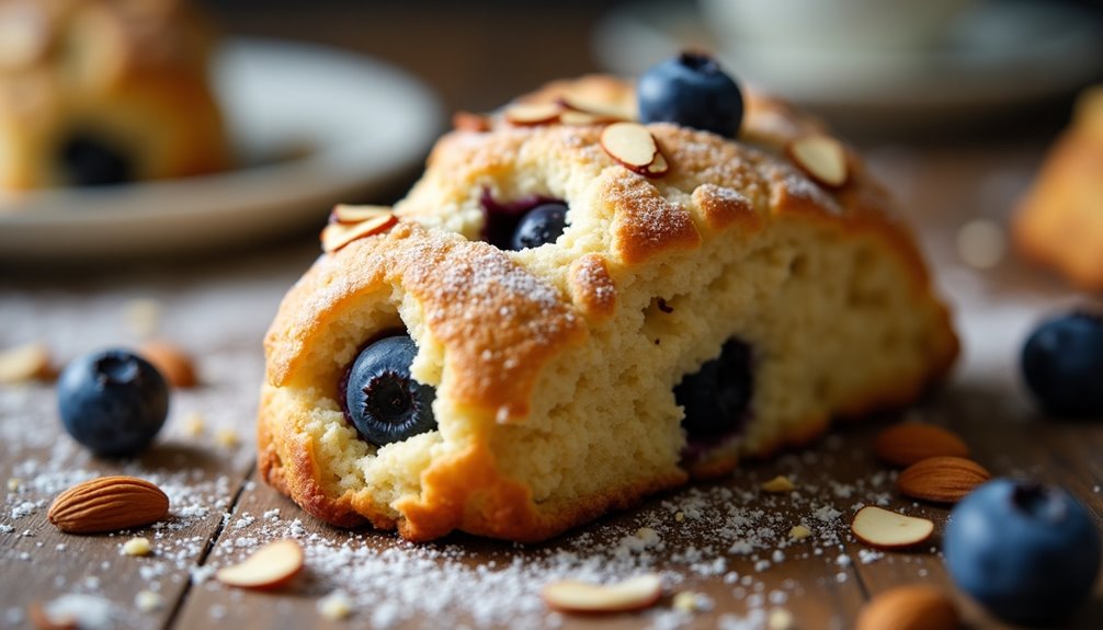 Blueberry Almond Scones