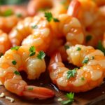 Garlic Parmesan Air Fryer Shrimp